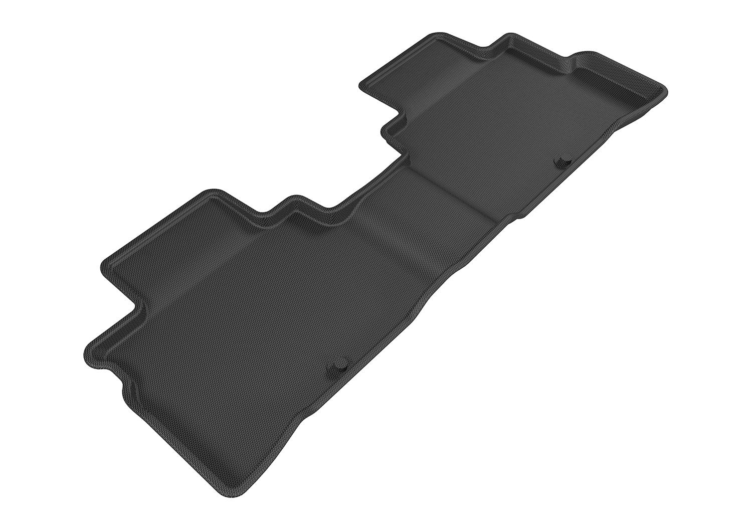 Kagu Floor Mat (Black) 3D MAXpider for 2015-2018 Nissan Murano - 2ND Row
