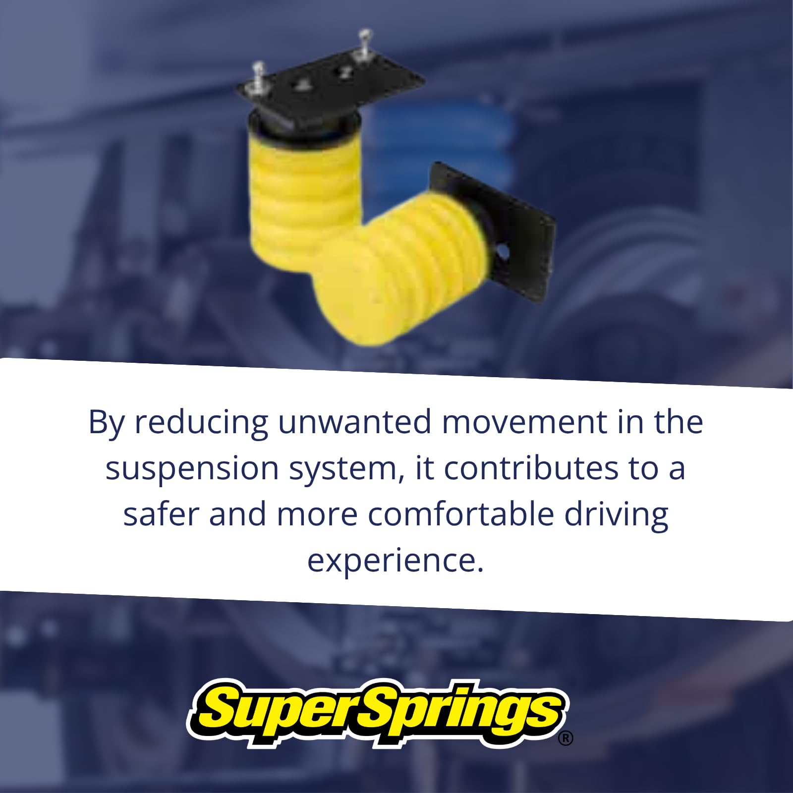 SumoSprings Rear for Chevrolet Silverado 2500|3500, GMC Sierra 2500|3500, Yellow SuperSprings SSR-211-54