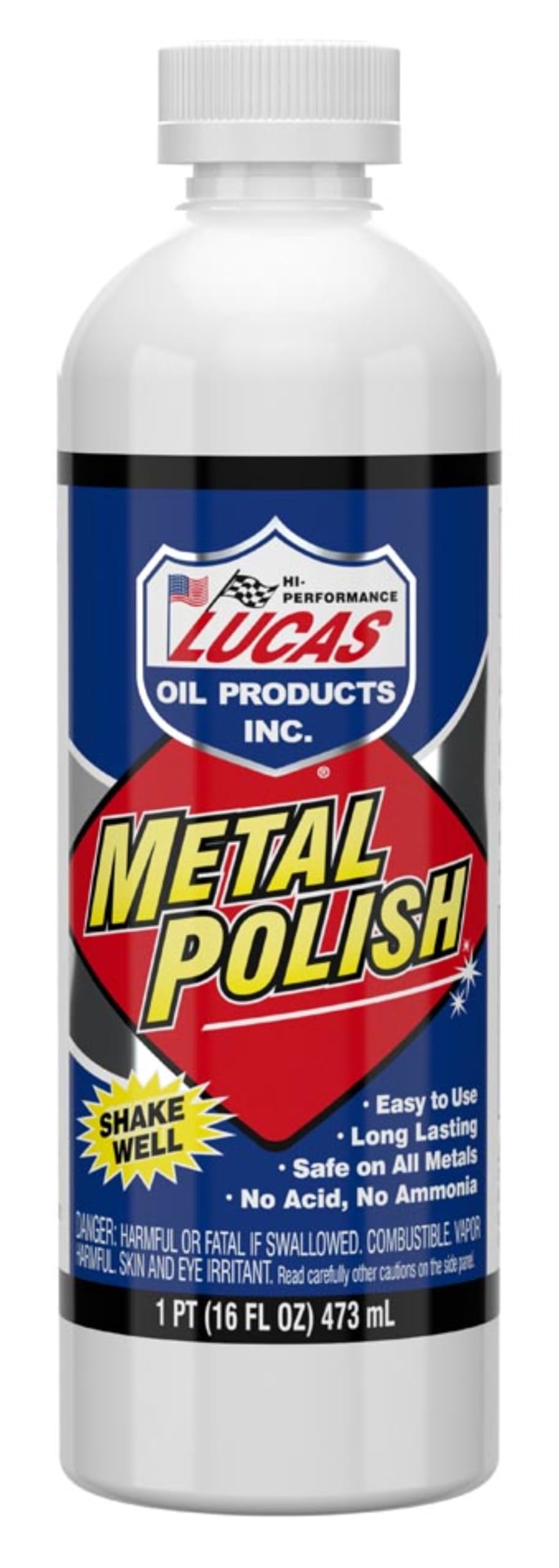 Metal Polish Lucas Oil 10155 - 16 oz.