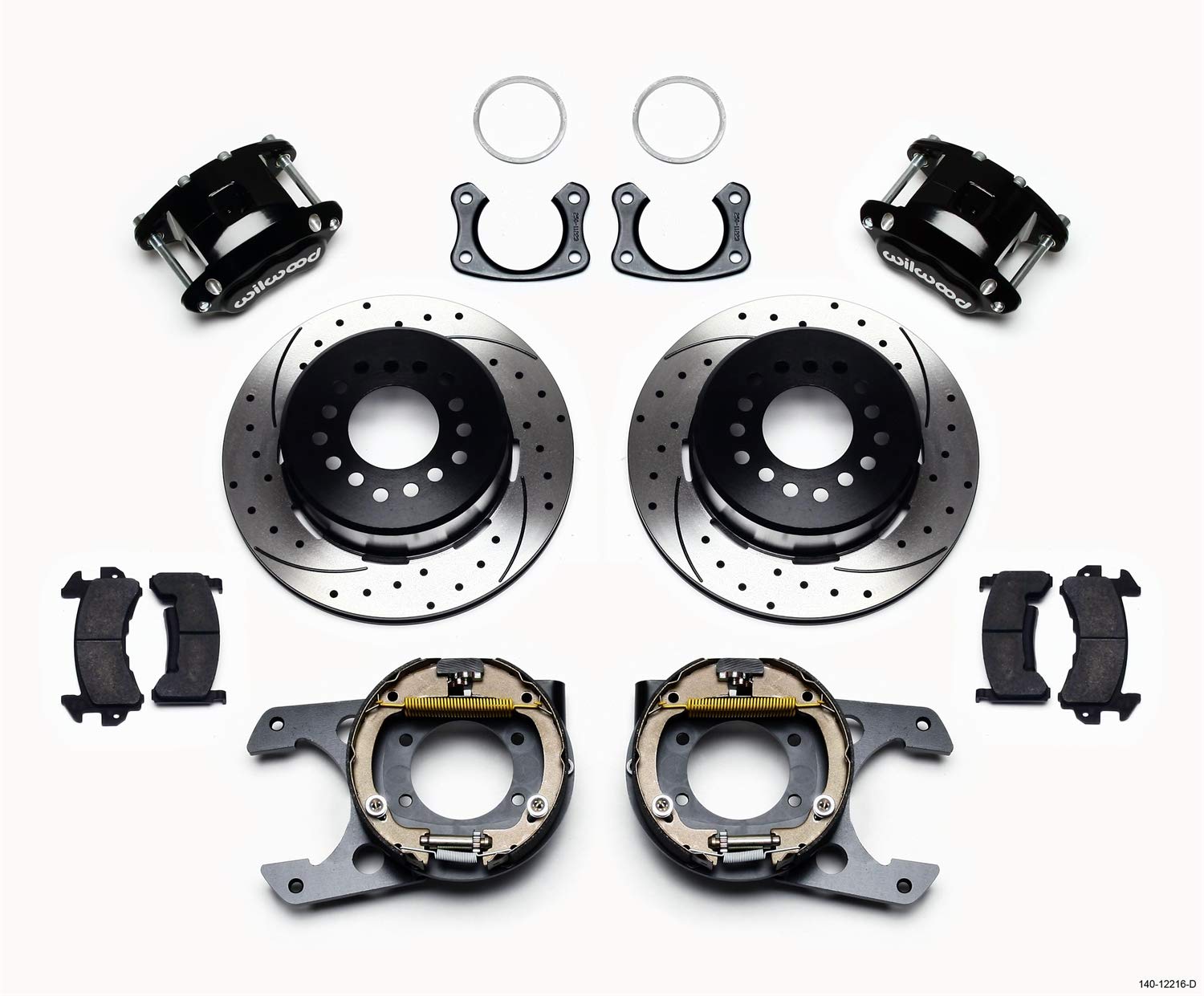 P/S Park Brake Kit, D154 Drilled