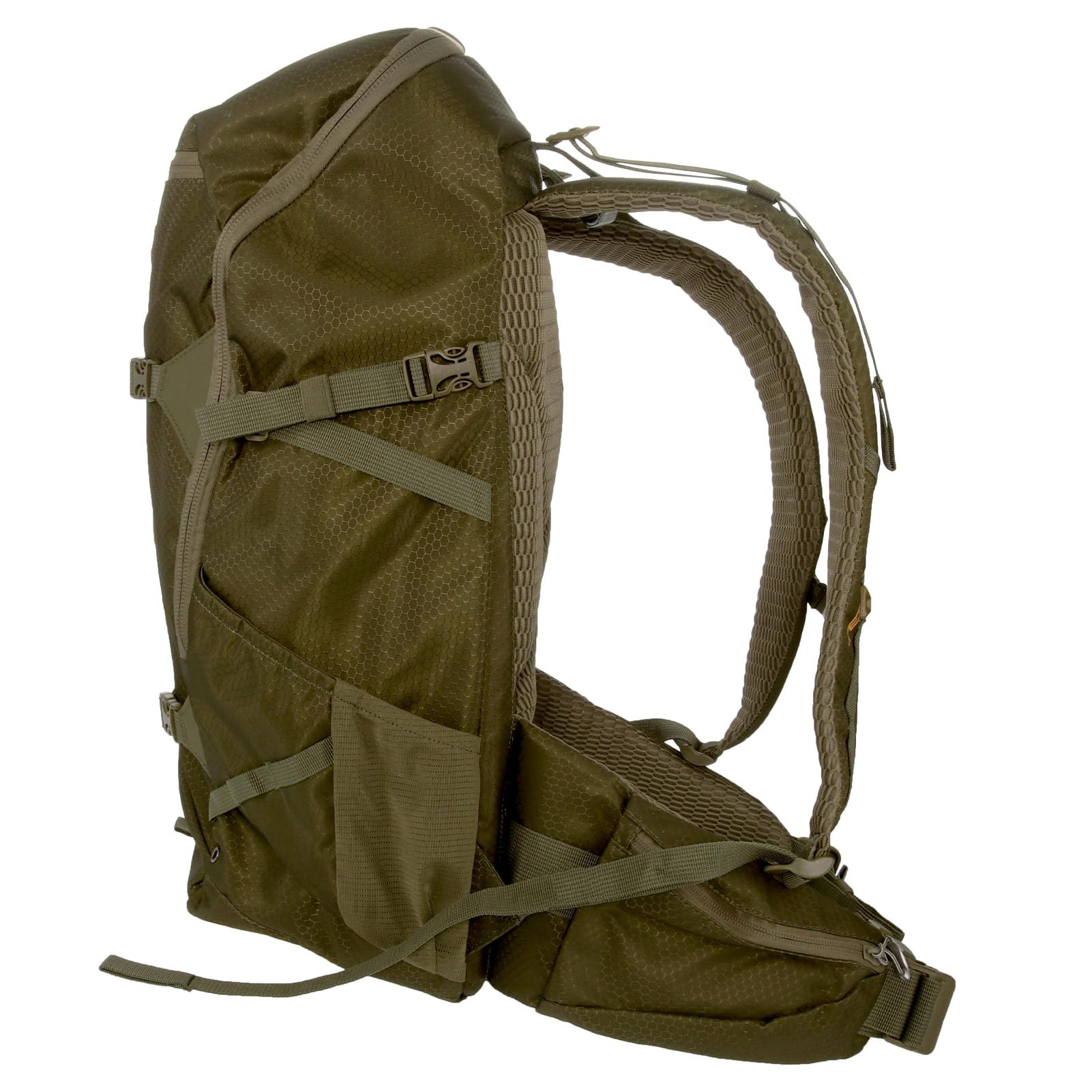 Whitetail TENZING 2100 Day Pack, Olive Green Hydration Bladder Compatible Durable Camo Backpack with 4 Compartments & 15 Organizational Pockets for Hunting Gear and Equipment