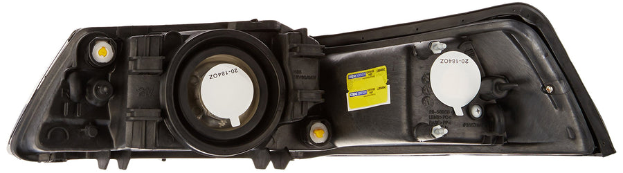 Right TYC Headlight Assembly Compatible with 2001-2004 Ford Mustang