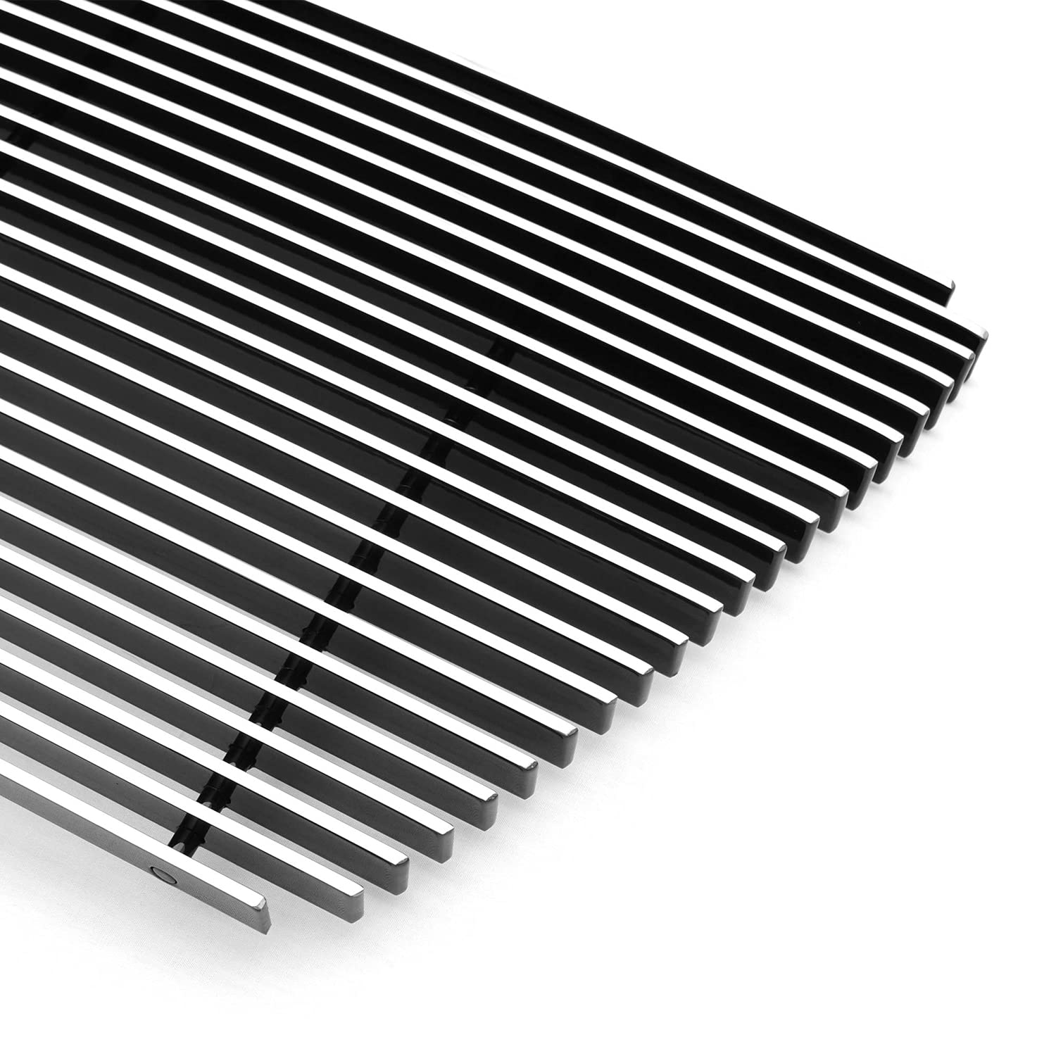 Horizontal T-Rex 21551 Aluminum Polished Finish Billet Grille Overlay for Ford F150