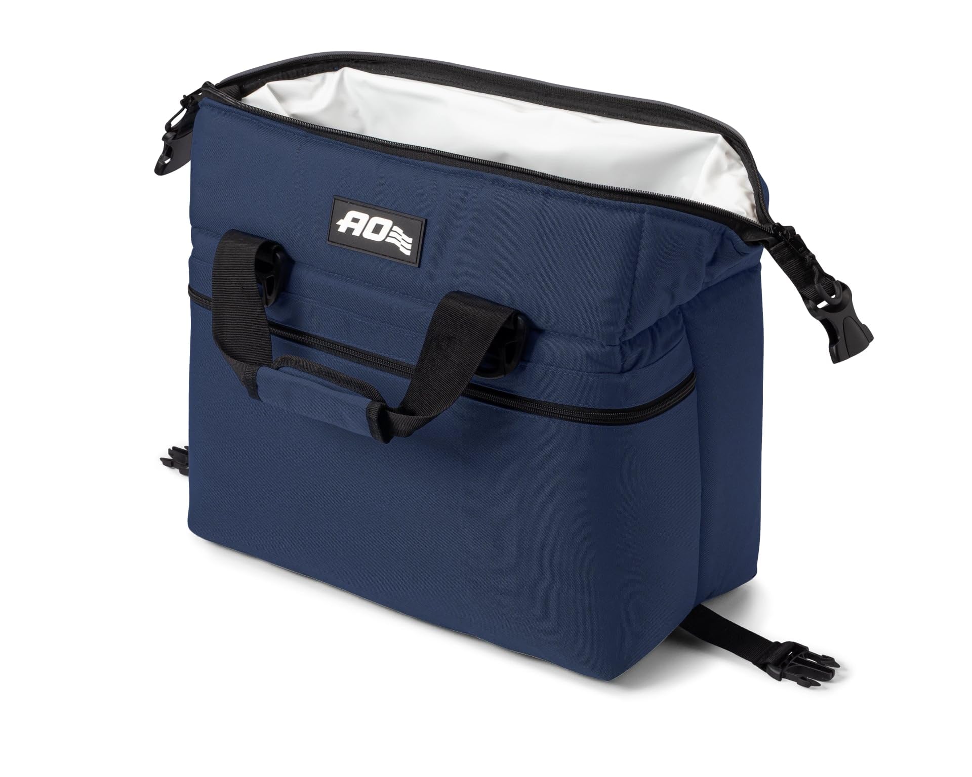 AO Coolers Soft-Sided Original Cooler Bag, Leak-Proof, Insulated, Lightweight, Navy Blue, 24-Can