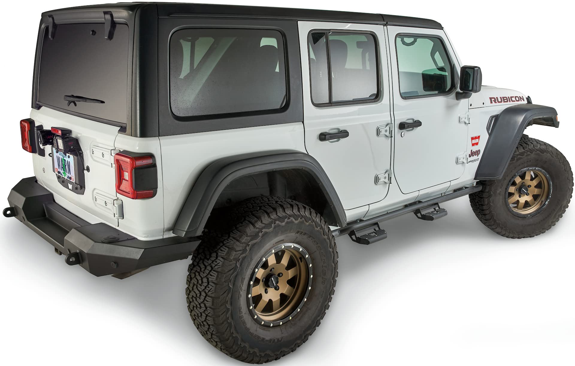 102740 WARN Rock Slider Pair, Fits: 4 Door Jeep JL (2018-2022)