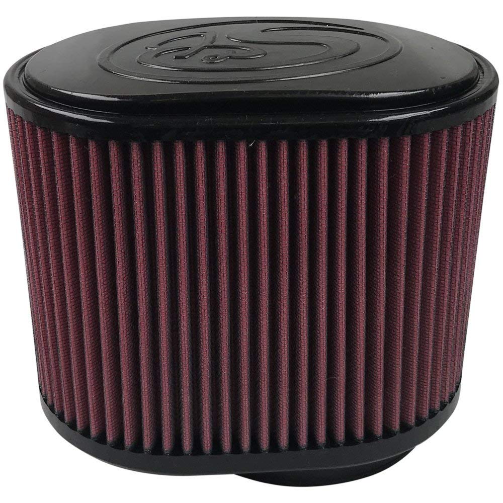 High Performance S&B Filters KF-1008 Replacement Filter (Oiled Cleanable, 8-ply Cotton)
