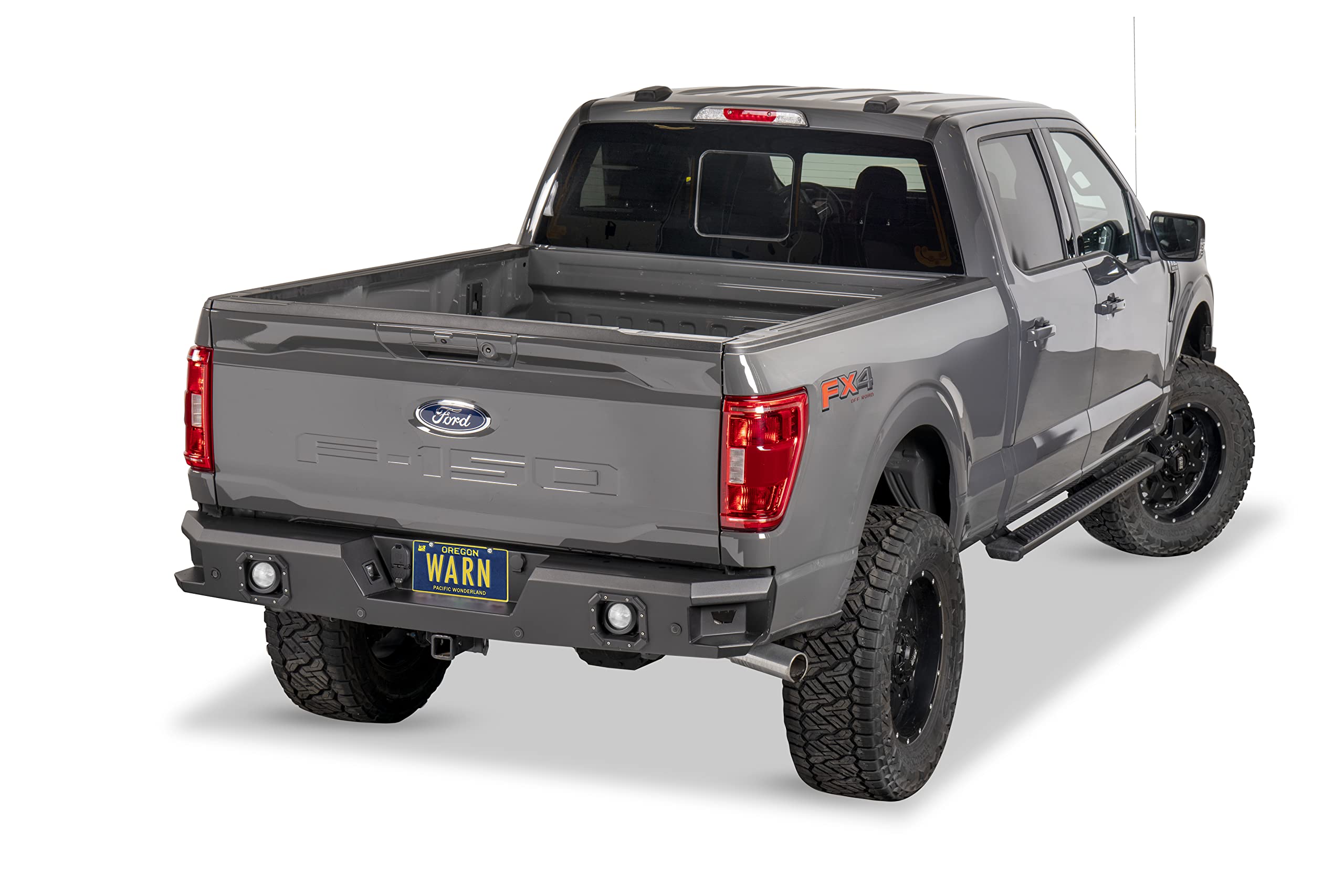Ascent WARN Industries 107880 Rear Bumper Ford F150 21