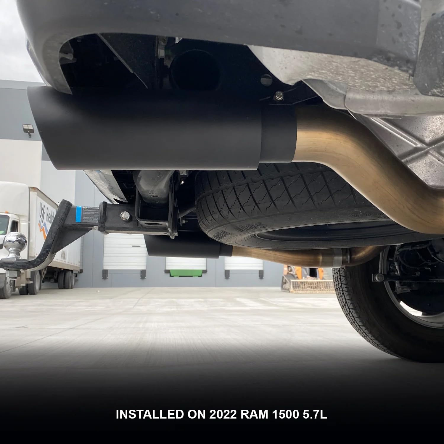 Performance Engineering Pacific 2019-2023 RAM 1500 5.7L HEMI Cat-back Exhaust System Dual Exit Polished Tips