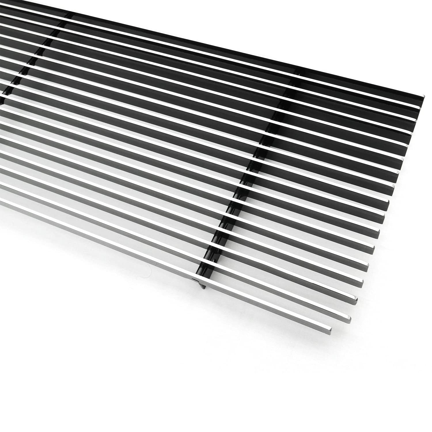 Horizontal T-Rex 20005 Aluminum Polished Finish Replacement Billet Grille for Chevrolet Chevy/GMC Pickup
