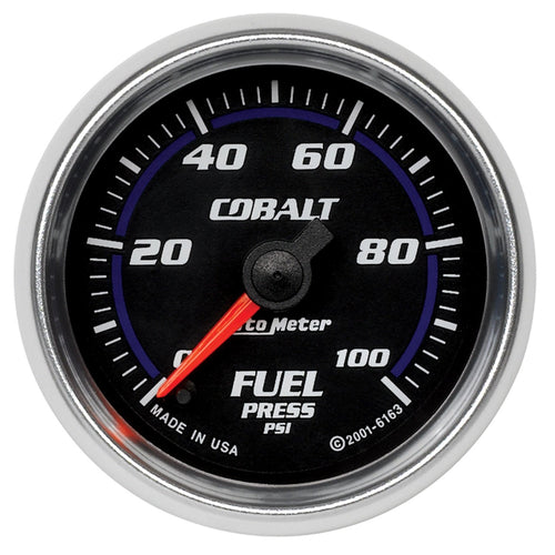 Cobalt Auto Meter 6163 Full Sweep Electric Fuel Pressure Gauge