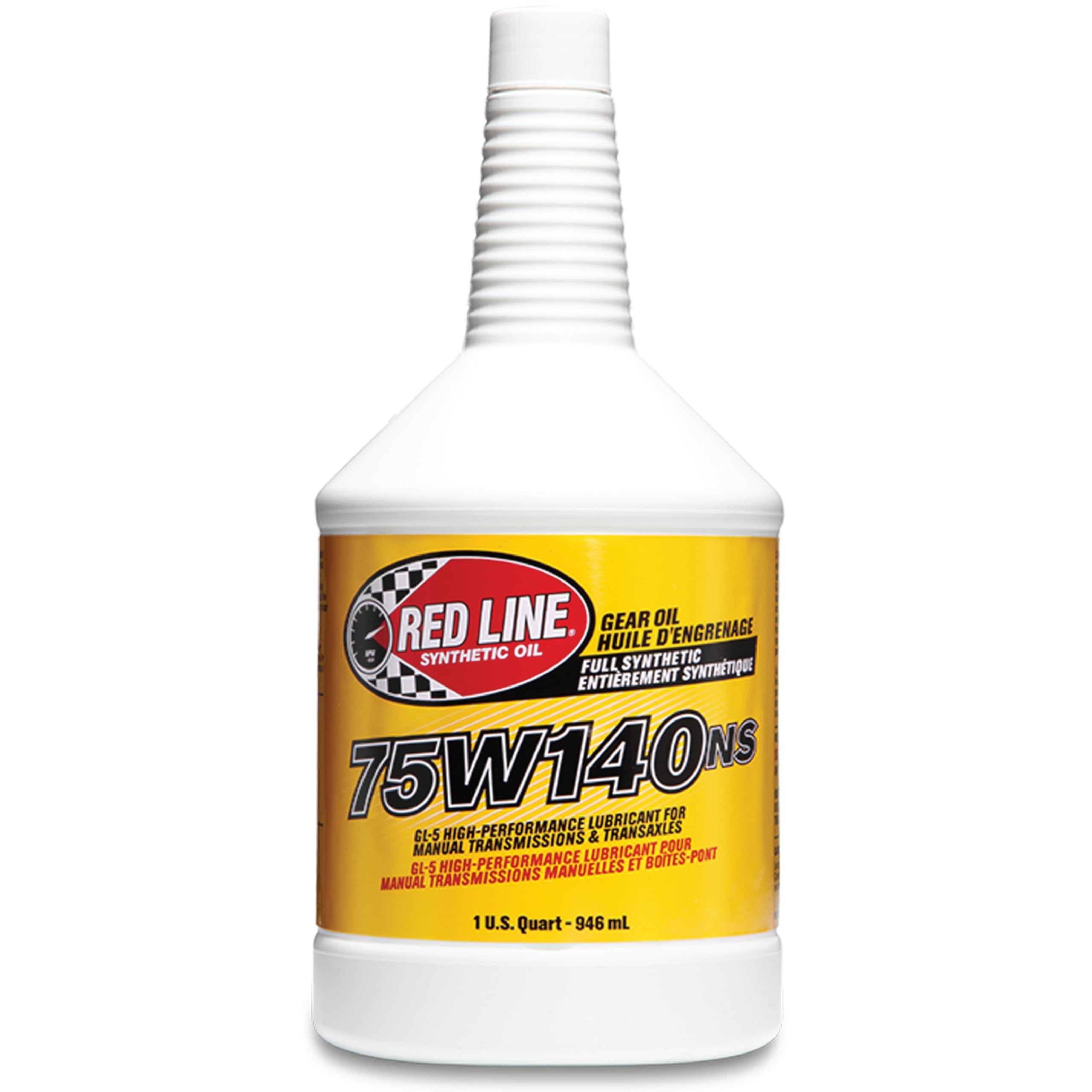 75W140 Red Line Non-Limited Slip Synthetic Gear Oil - 1 Quart