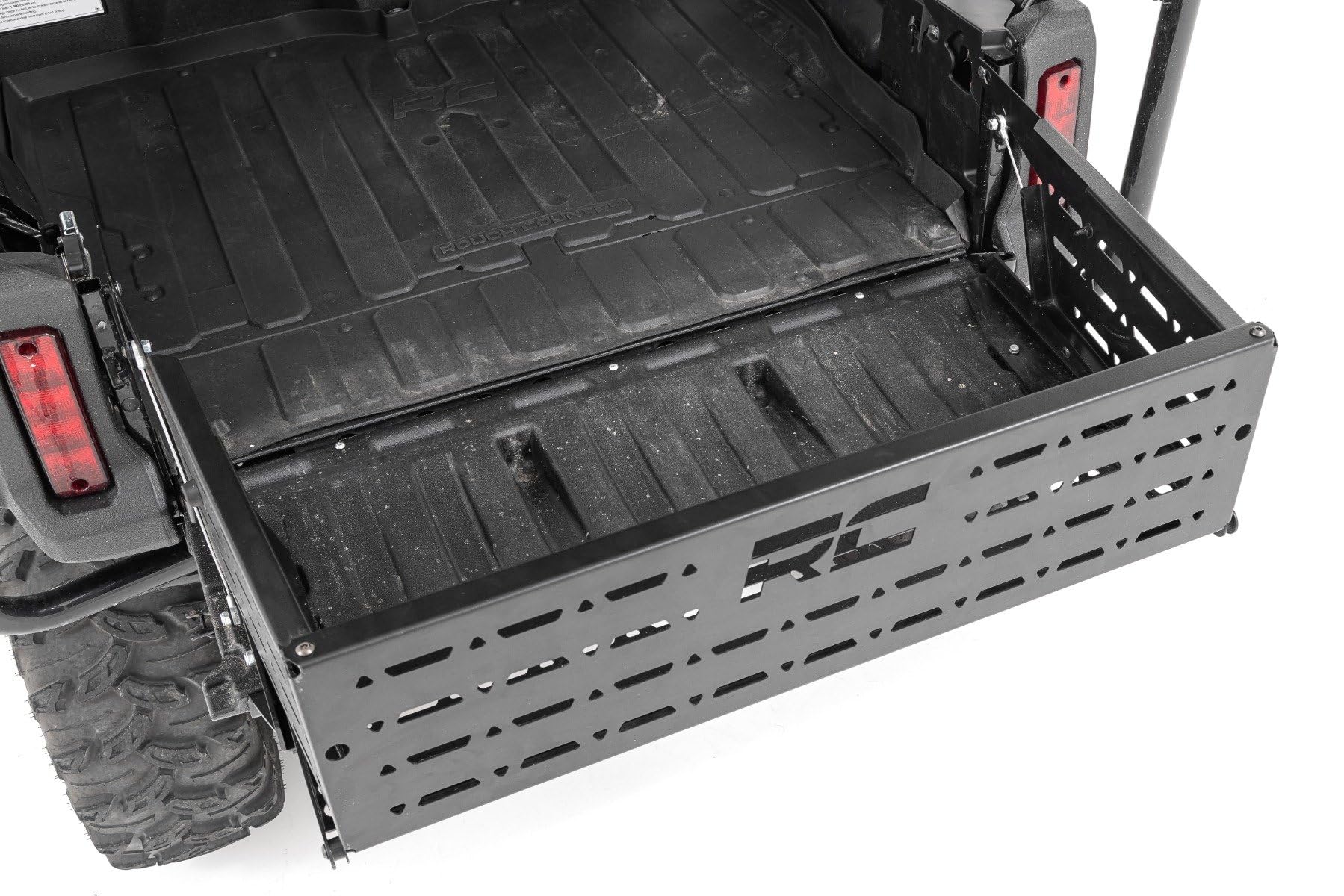 Rough Country Tailgate Extender for Pioneer Honda 1000 (2016-2024) - Heavy Duty Fold Out Design Adds 40% More Capacity