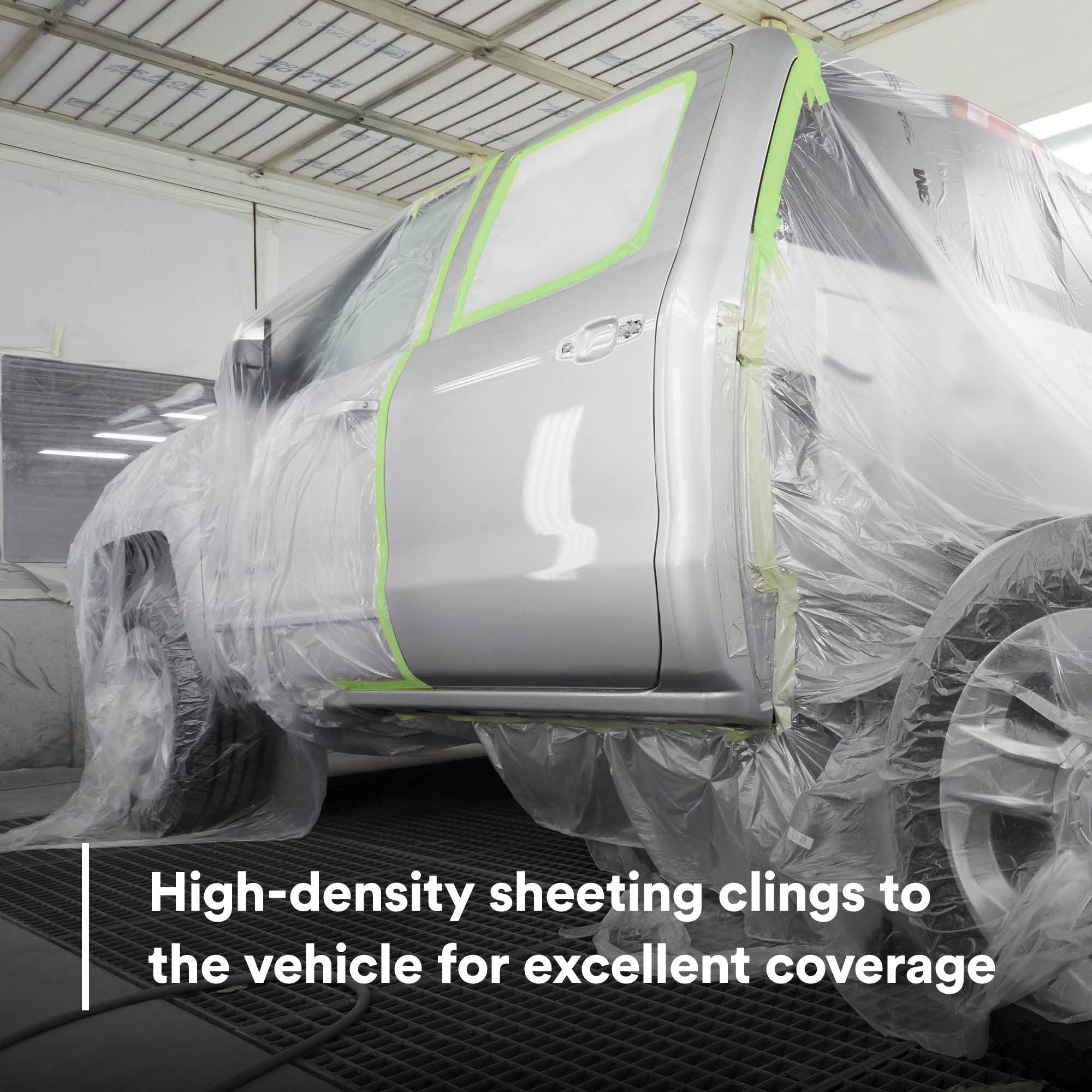 3M Protective Sheeting Overspray 06742, Translucent, Paintable, High Density, Tear Resistant, 20 ft x 250 ft