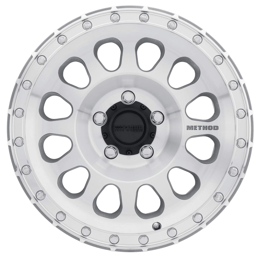 Method Race Wheels 18x9" Machined/Clear Coat 5x150", 18mm offset 5.75" Backspace, MR31589058318