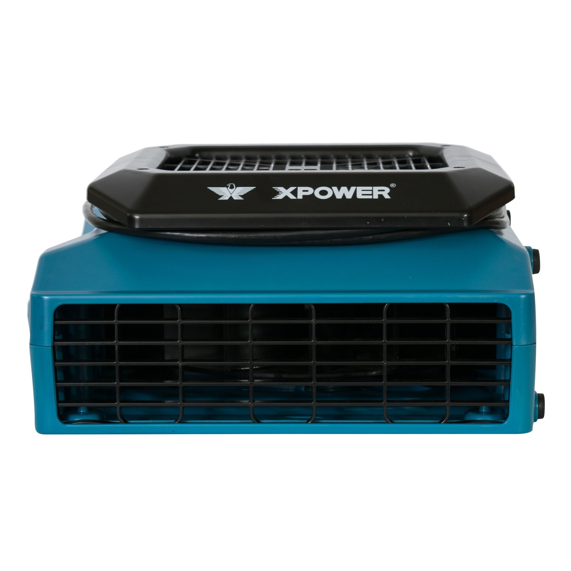1/3 HP XPOWER XL-760AM 1150 CFM Sealed Motor Low Profile Fan, Air Mover, Carpet Dryer with Build-in GFCI Power Outlets and Hour Meter