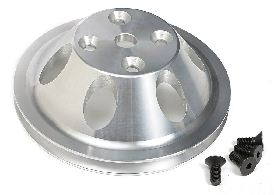 Single-Groove Trans-Dapt Performance 9482 Aluminum Water Pump Pulley