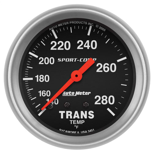 Auto Meter Sport-Comp 3451 Mechanical Transmission Temperature Gauge