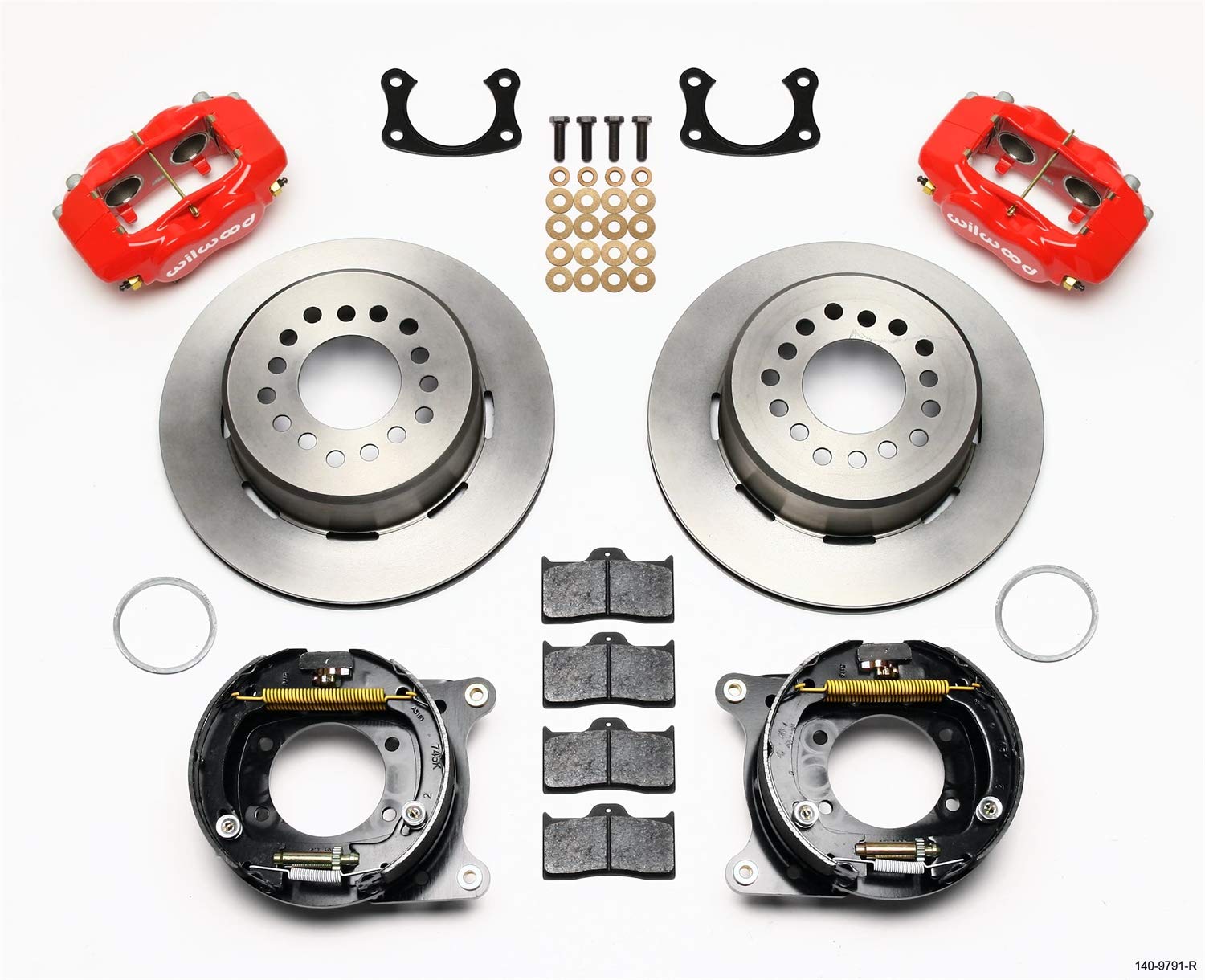 P/S FDLI Park Brake Kit, Red