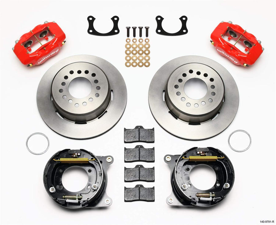 P/S FDLI Park Brake Kit, Red