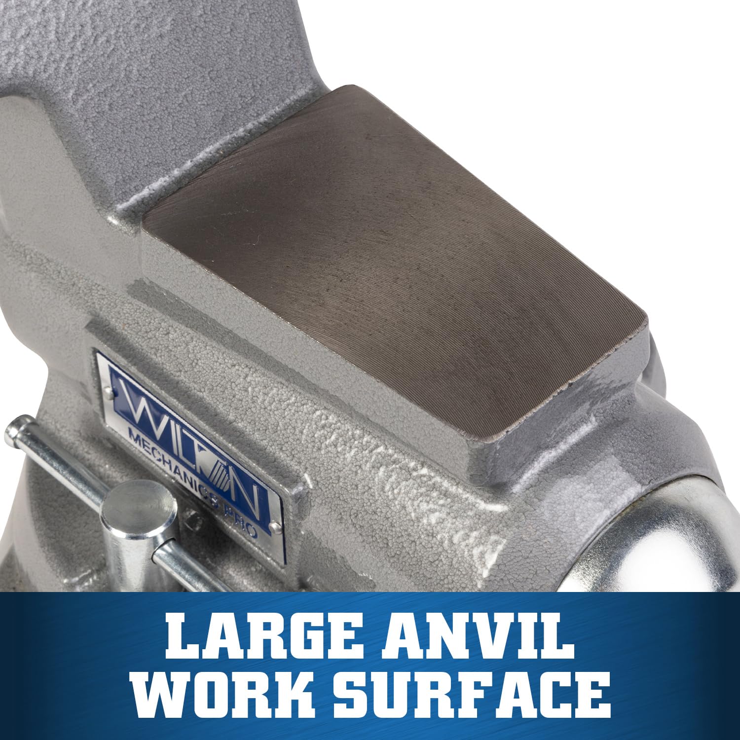 Wilton Pro Mechanics Bench Vise, 5-1/2" Jaw Width, 5" Jaw Opening, 3-5/8" Throat (Model 855M)