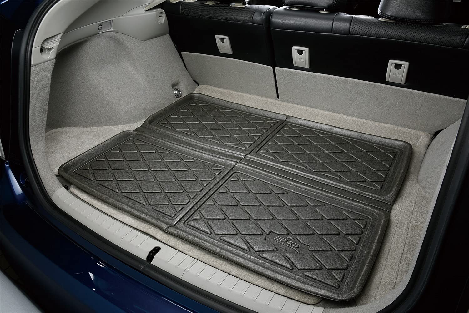 3D® 2178M-09 Universal Medium Corss FOLD Multi-Purpose Tray Black L35.5 xW27.5