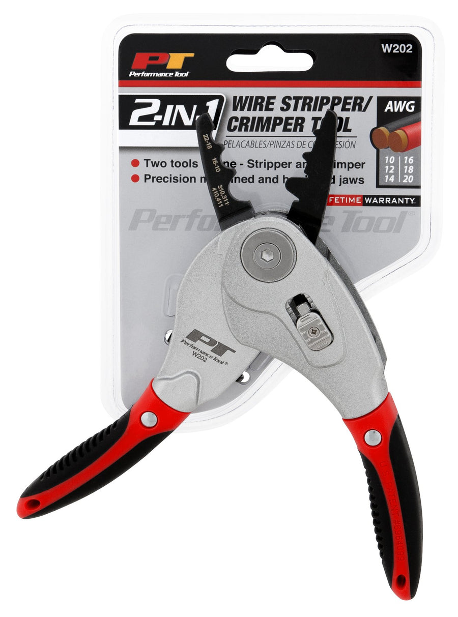 2-In-1 Performance Tool W202 Wire Stripper Pliers and Crimping Tool