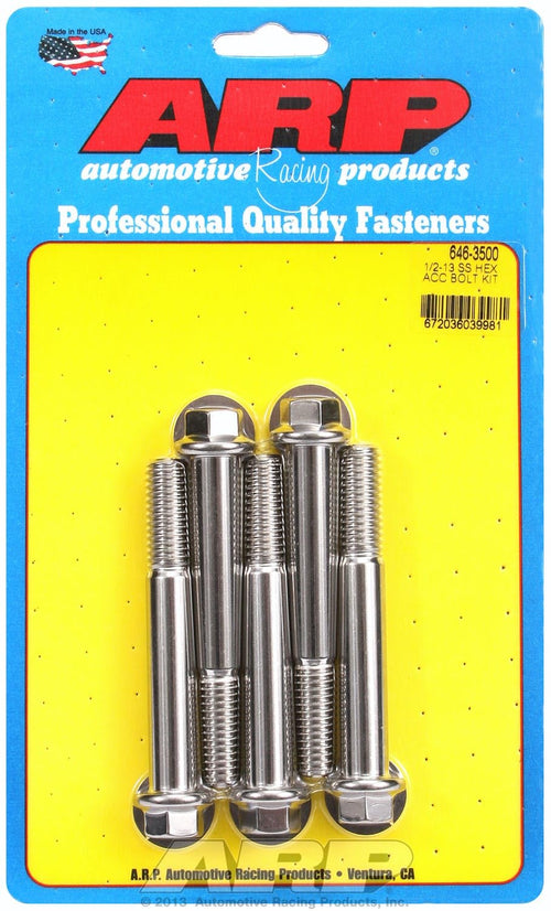 Hex Bolt, ARP (646-3500) Stainless Steel