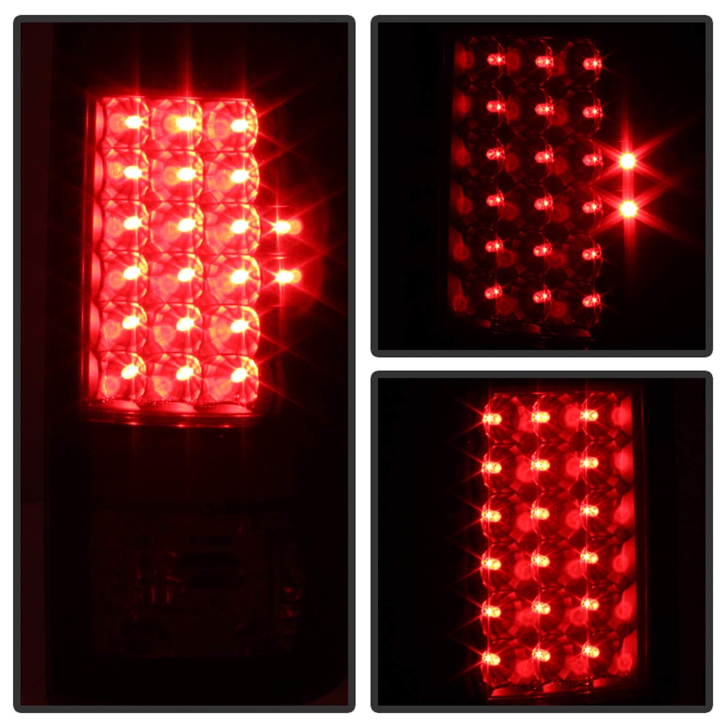 Ford LED Tail Light Xtune ALT-JH-FF15097-LED-BKSM