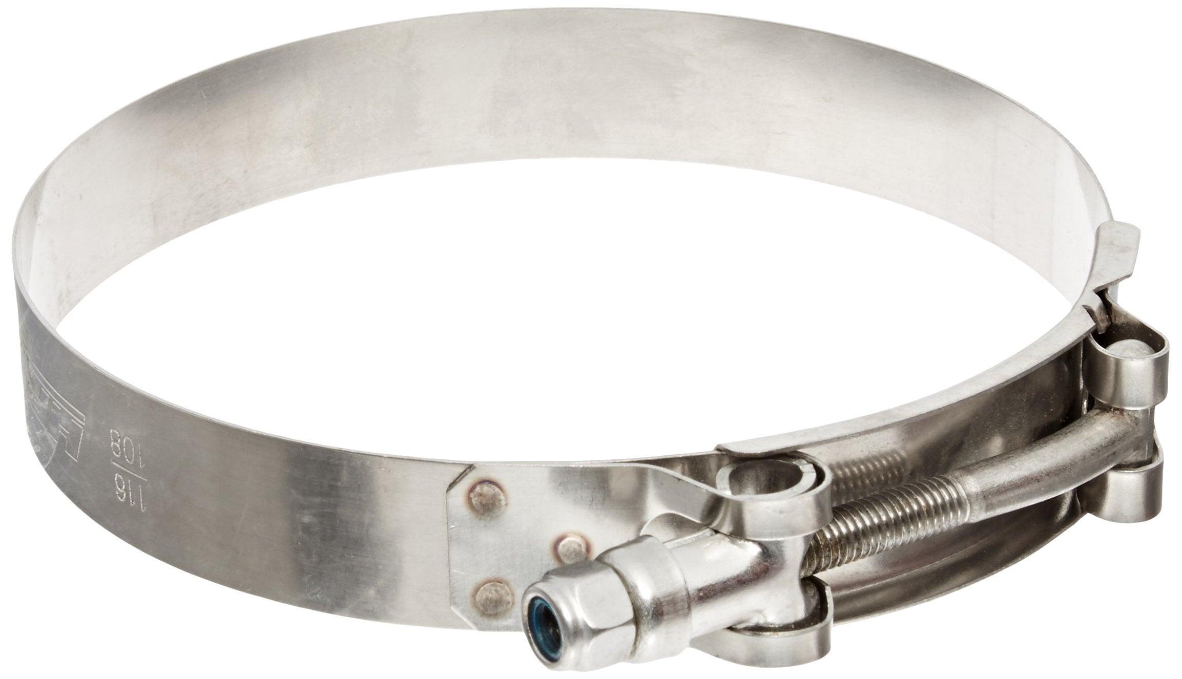 HPS Performance T-Bolt Stainless Steel Hose Clamp, fit 1.25" 1.38" ID hose, SSTC-41-46 Polish 1.61"-1.77" (41mm-46mm)