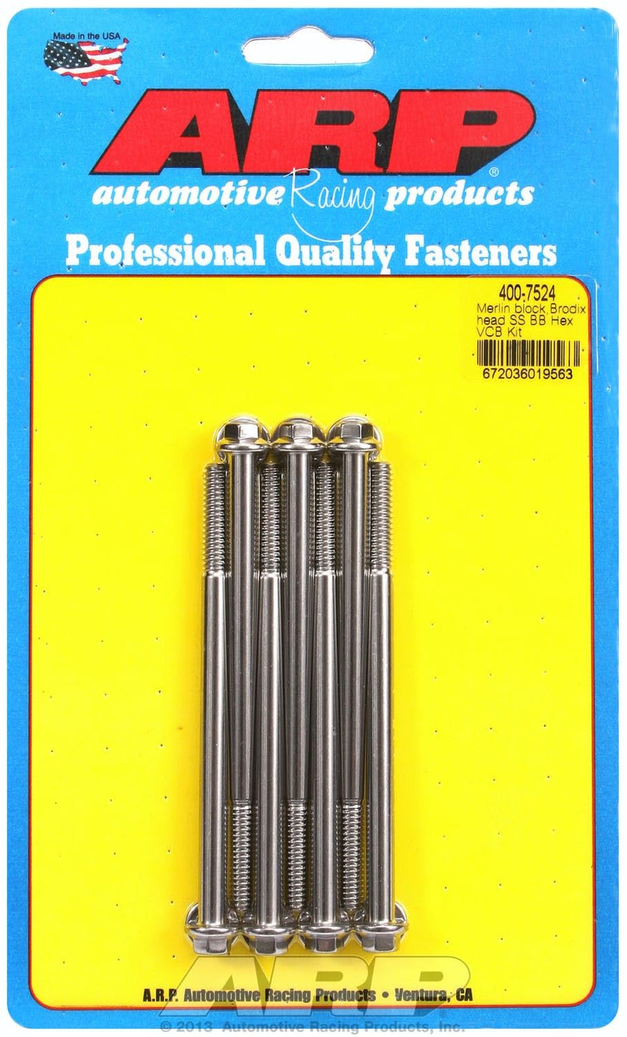 Valve Cover Bolt Kit ARP (400-7524)