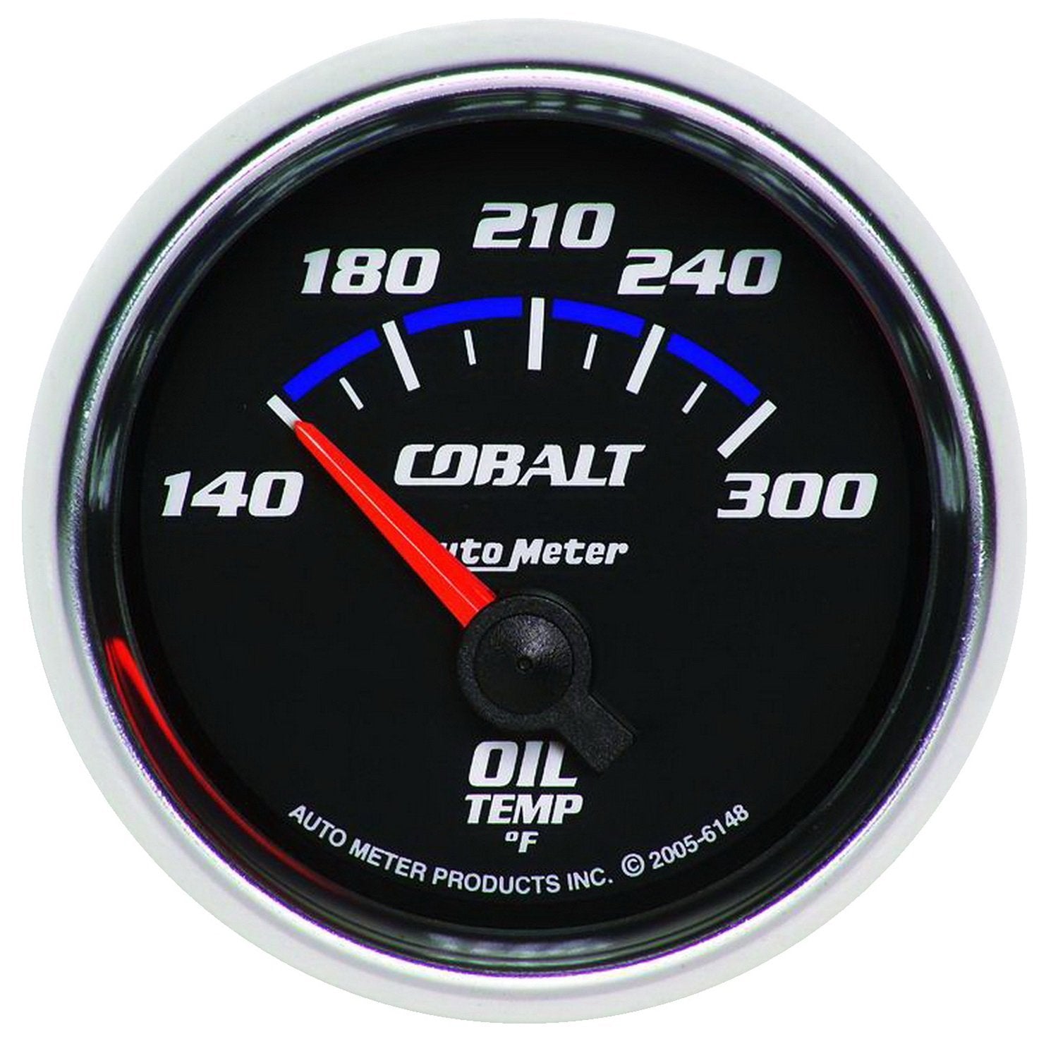 Cobalt Auto Meter 6148 Short Sweep Electric Oil Temperature Gauge