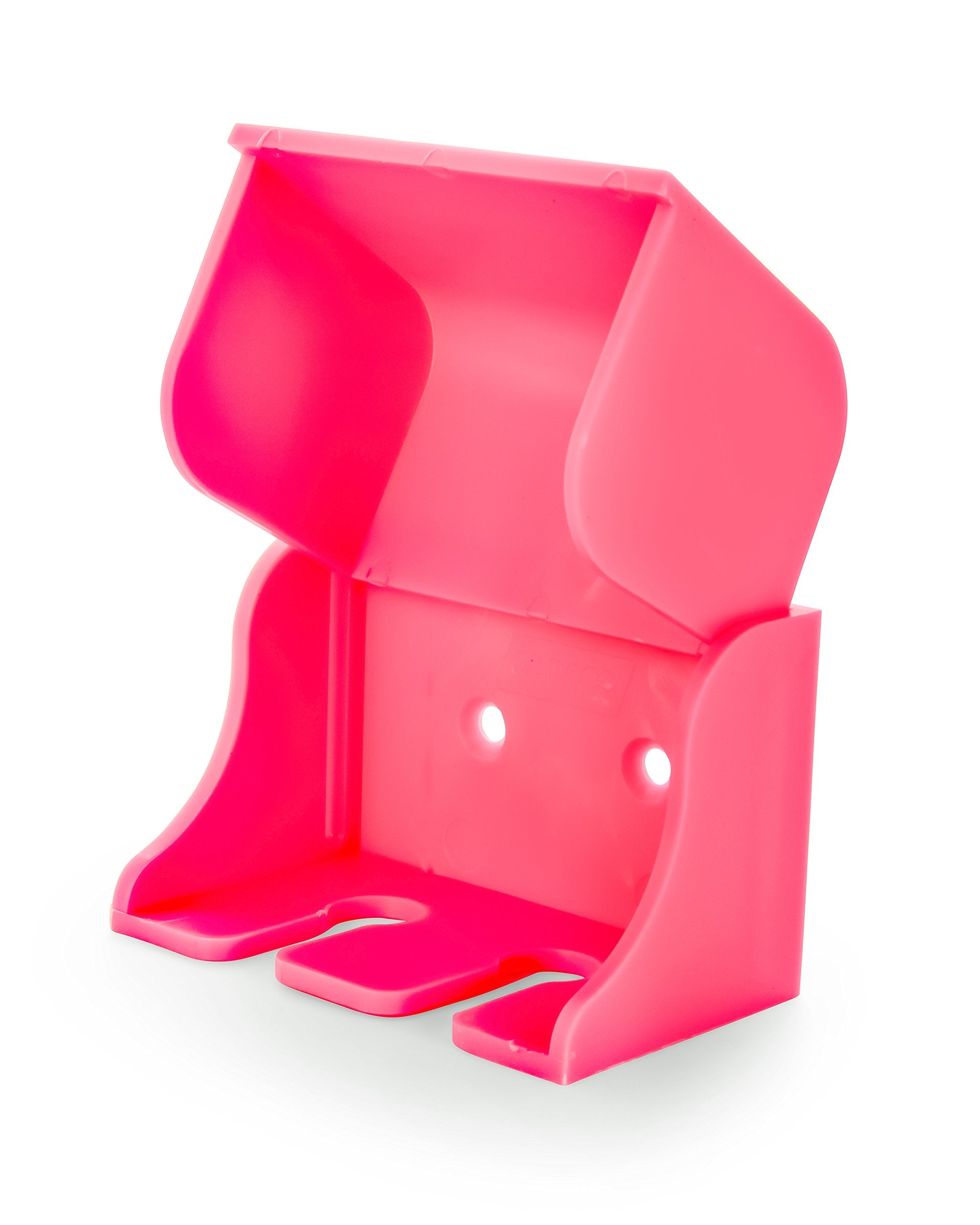 Pop-A-Toothbrush Camco | Features Vented Design & No Tool Installation | Ideal for Camper, RVs, Boats, Travel Trailers & More | Holds 2 Toothbrushes, Pink (57205)