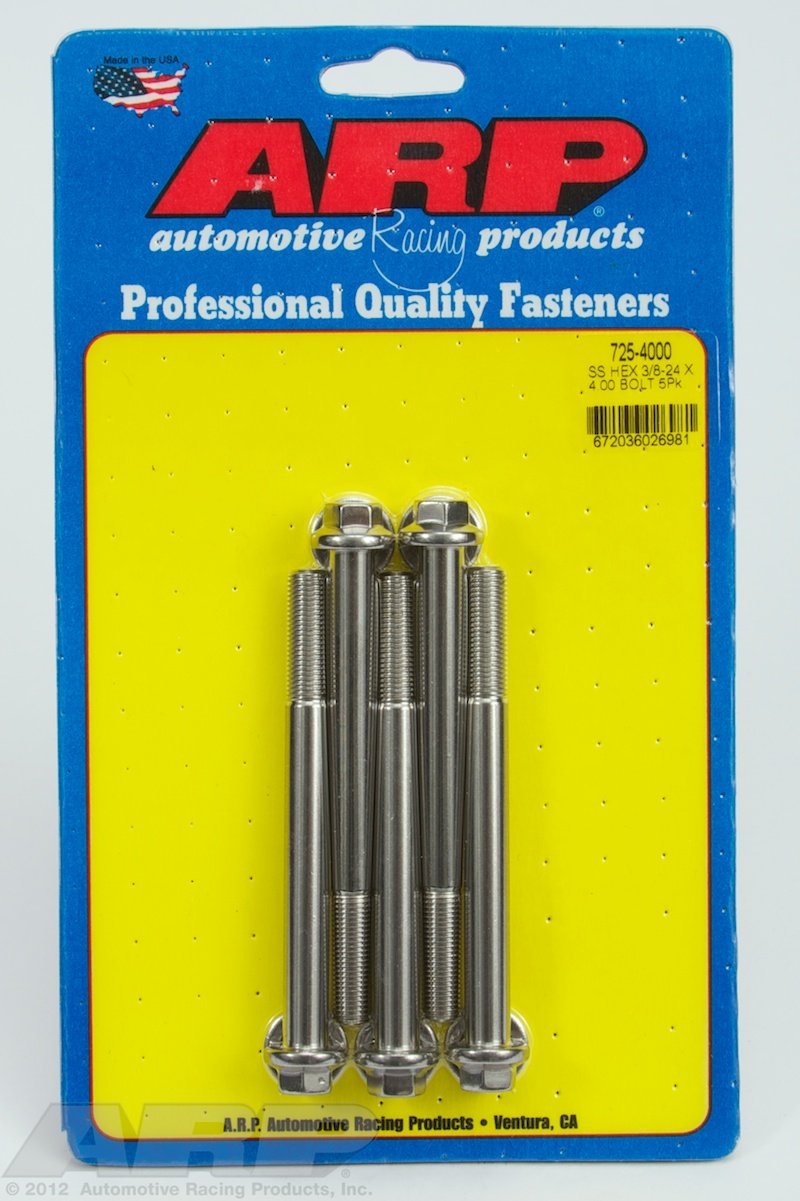 Hex Bolt ARP (725-4000), Stainless Steel