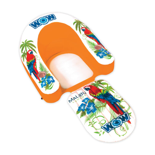 Inflatable Pool Lounge Chair - WOW Sports - Erganomic Shape For Cool Comfort & Ultimate Relaxation - Inflatable Pool Float