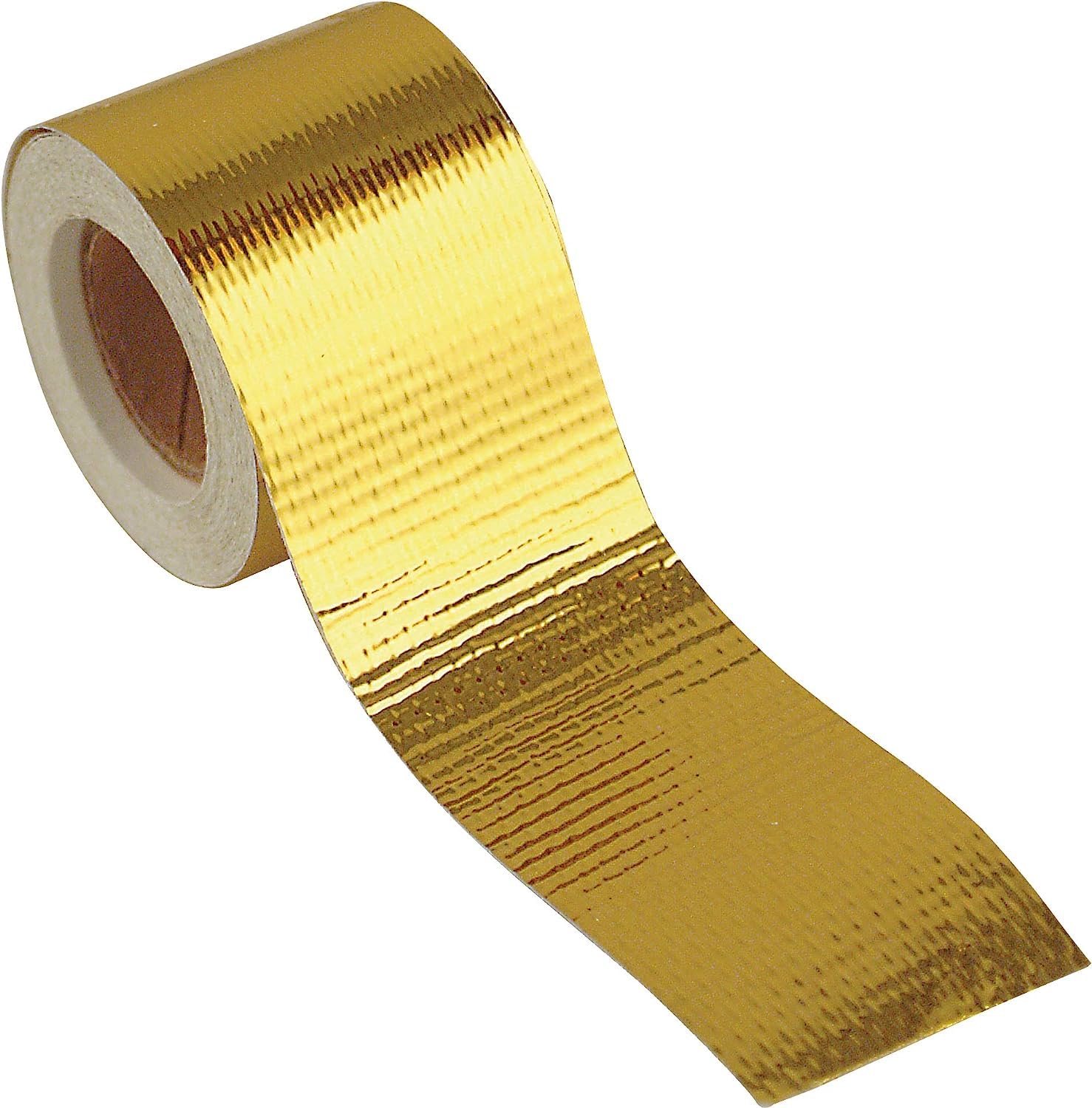Reflect-A-Gold 2" x 15' High-Temperature Design Engineering 10396, Inc. Reflective, Adhesive-Backed, Insulation Tape/Wrap. Made in America.