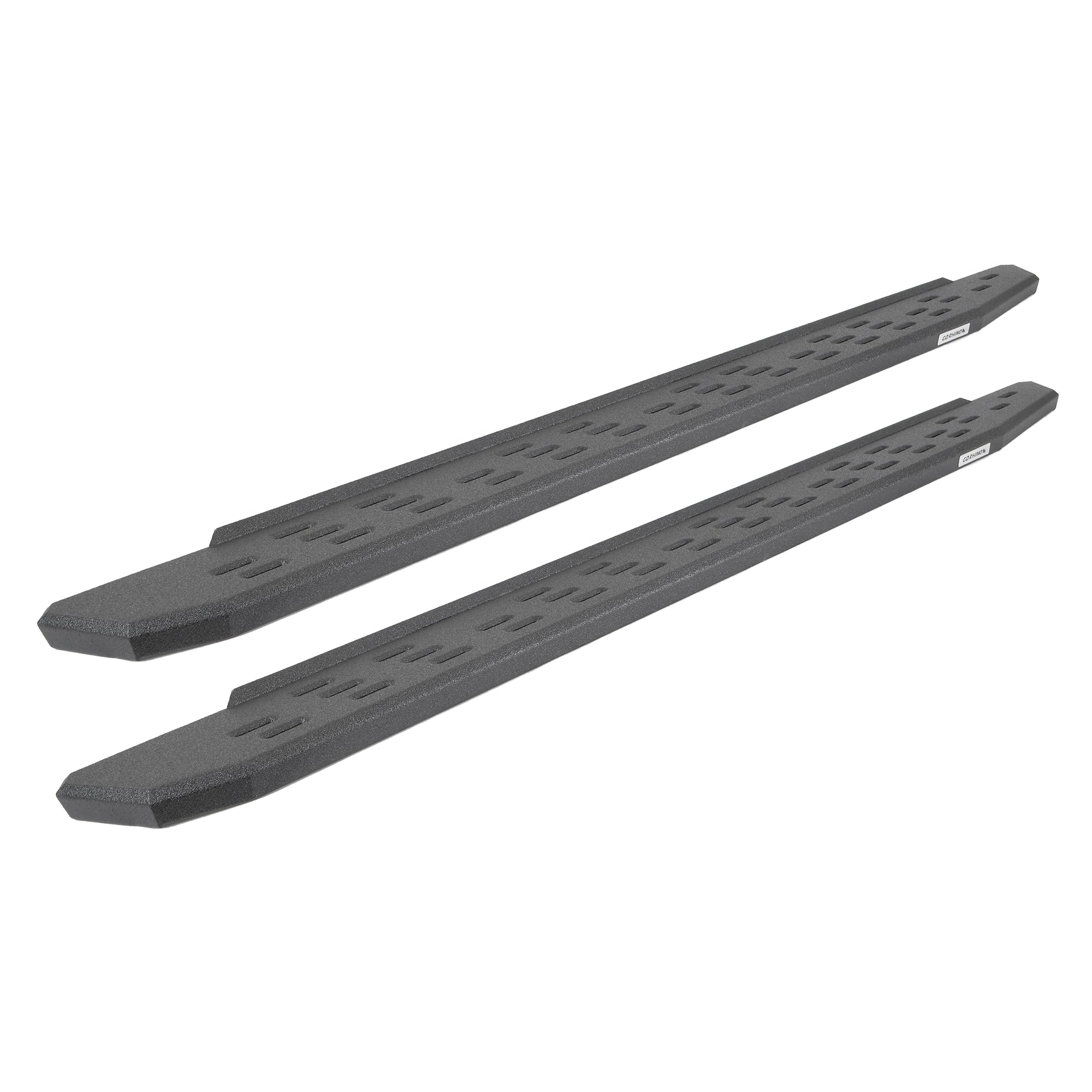 Go Rhino Running Boards RB20, Mounting Brackets, & 2 Pair of Drop Steps | Galvanized Steel, Protective Bedliner Coating | 6944397320T | Fits 2023-2024 Toyota Sequoia