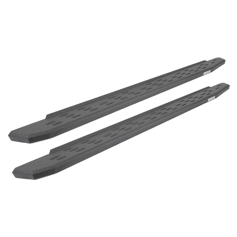Go Rhino Running Boards RB20, Mounting Brackets, & 2 Pair of Drop Steps | Galvanized Steel, Protective Bedliner Coating | 6944397320T | Fits 2023-2024 Toyota Sequoia