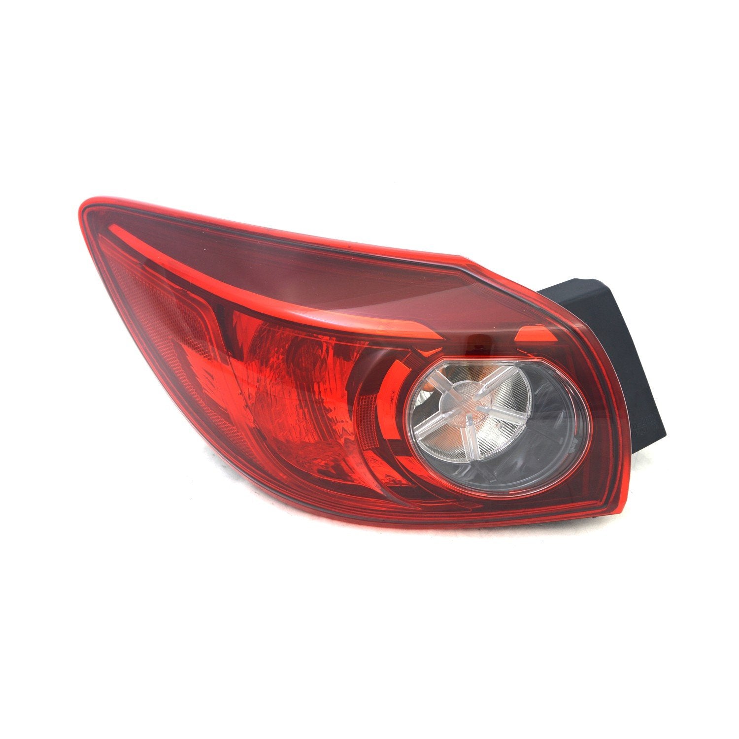 Left TYC Tail Light Assembly Compatible with 2014-2018 Mazda Mazda3