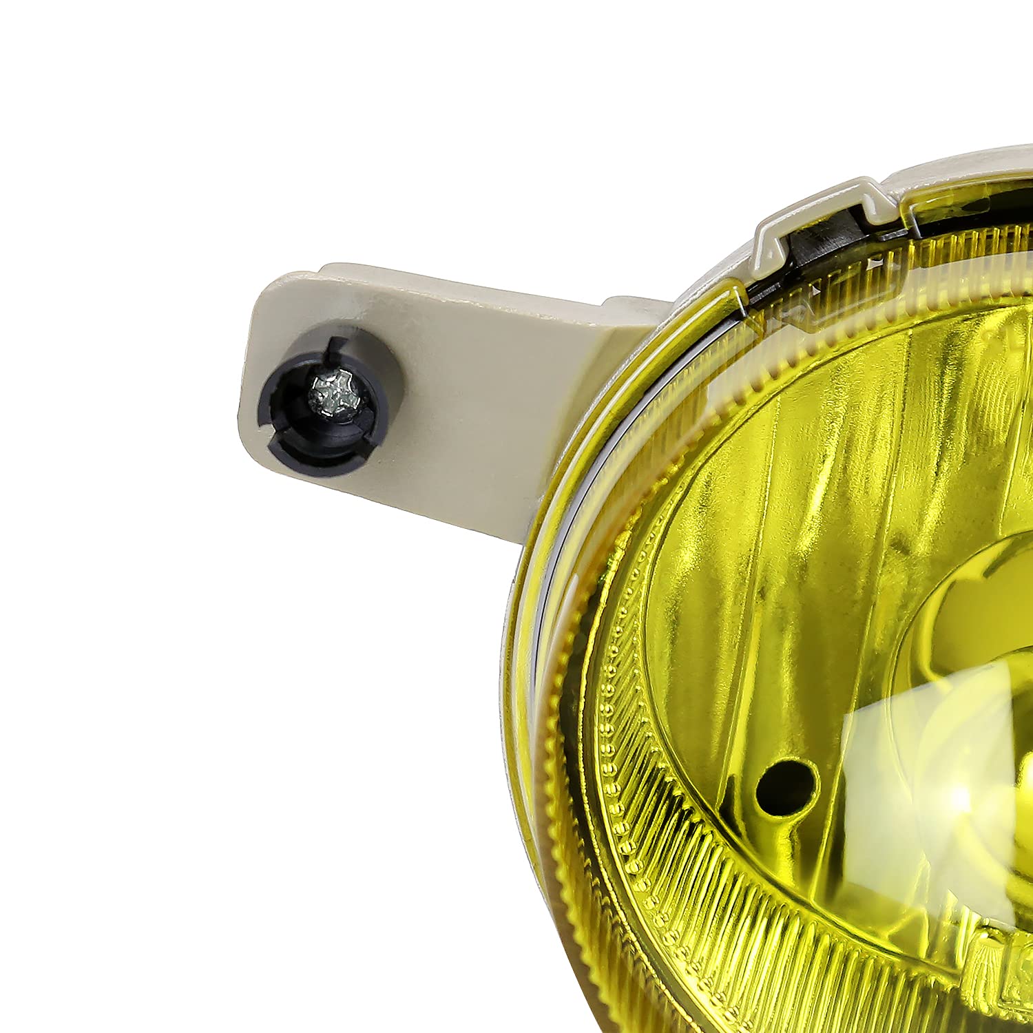 Bumper Driving Fog Lights Spec-D Tuning Yellow Compatible with 1993-1997 Honda Del Sol L+R Pair Assembly