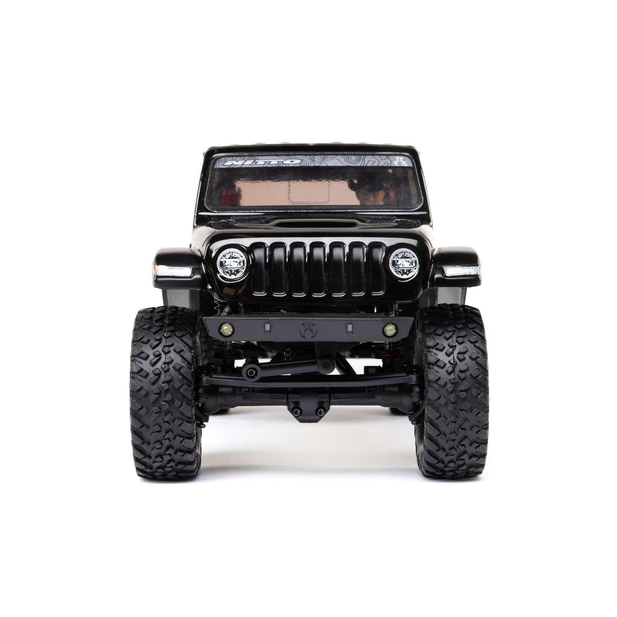 Axial SCX24 RC Truck Jeep Gladiator 4 Wheel Drive Rock Crawler Brushed RTR (Nothing Needed to Complete Ready-to-Run), Black, AXI00005V2T5, Remote Control Car, RC Car, RC Crawler