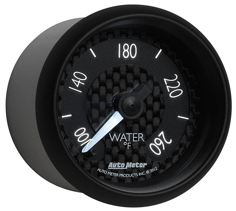 GT Series Auto Meter Electric Water Temperature Gauge 8055