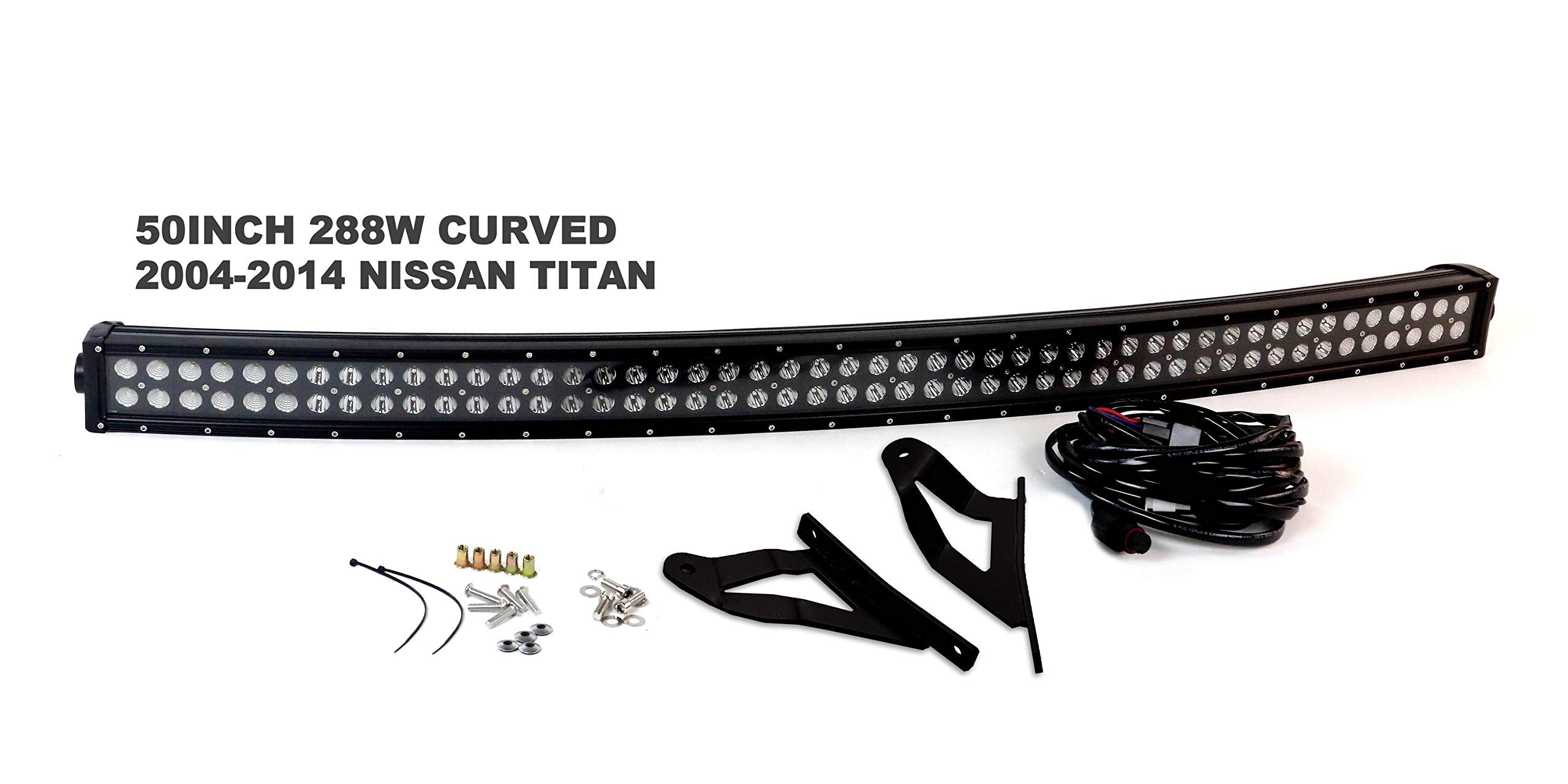 Race Sport Led Light Bar 2004-2014 4Wd/2Wd Nissan Titan Kit Rs-L34-288W