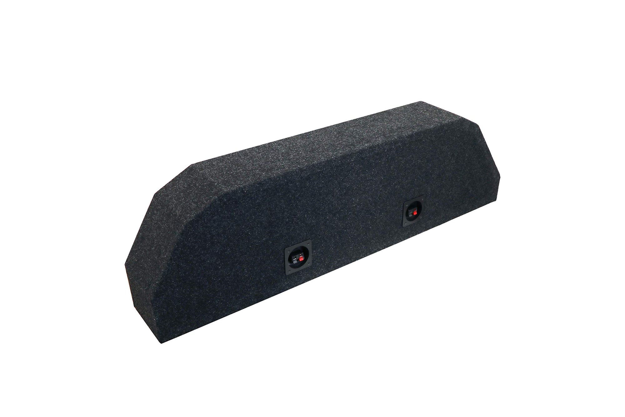 Bbox 10" Dual Sealed Carpeted Subwoofer Enclosure - Fits 2010-2015 Chevrolet Camaro - Subwoofer Box Improves Audio Quality, Sound & Bass