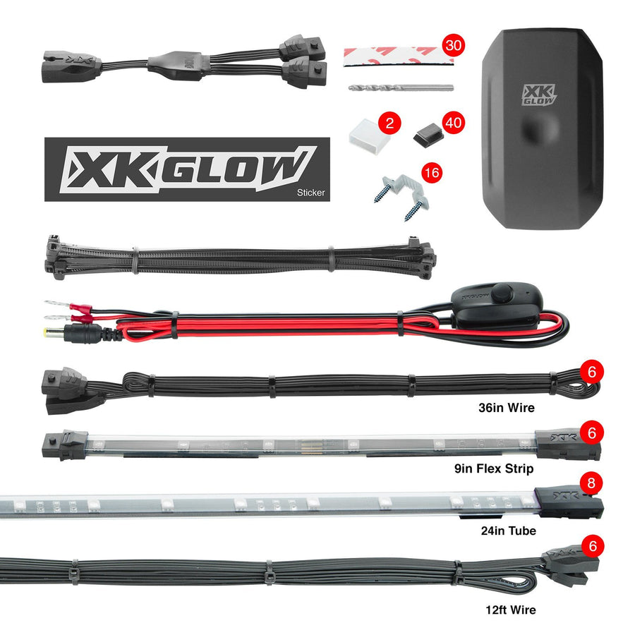 LED Light Strips & Kit XKGLOW KS-CAR-ADVANCE