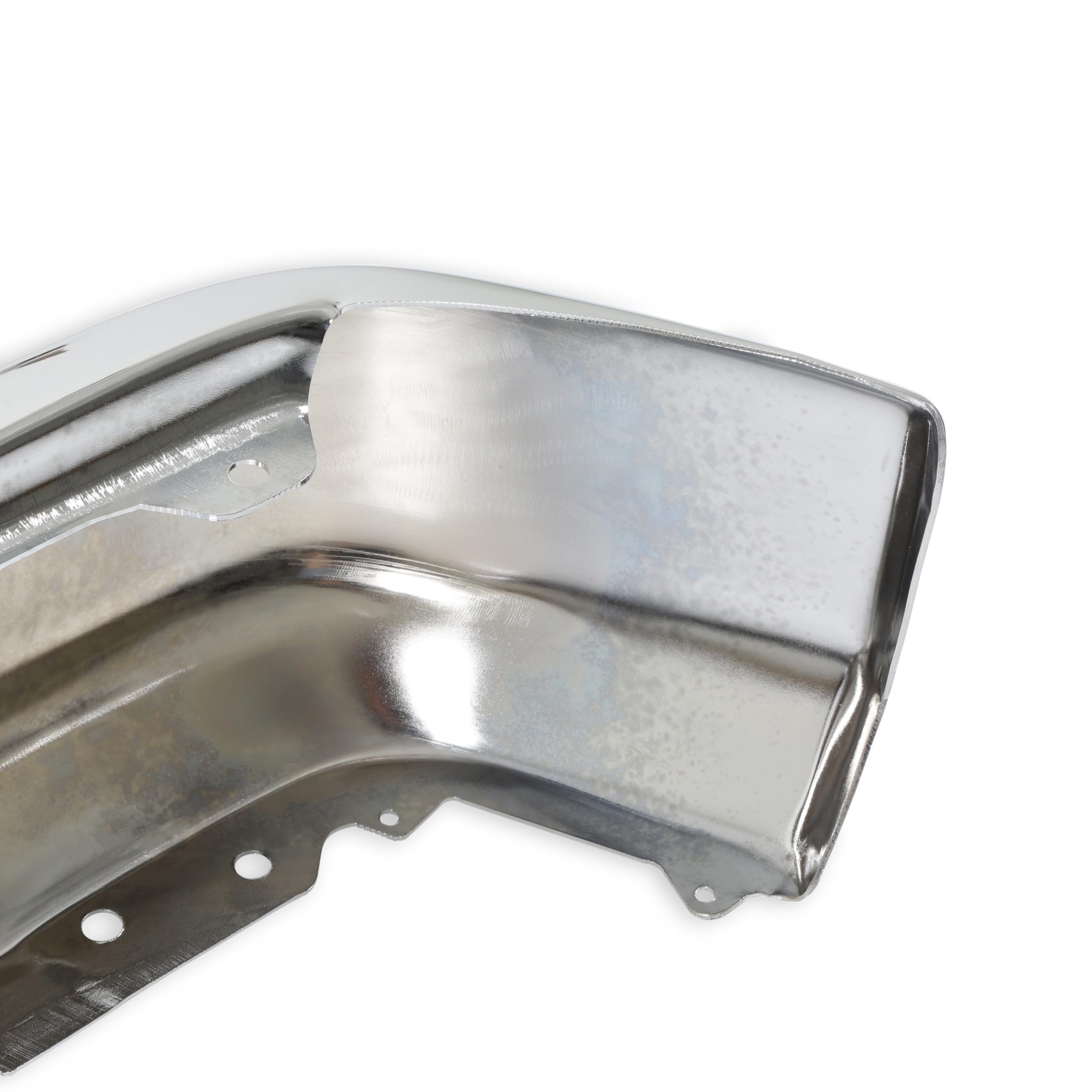 Holley 04-402 Classic Trucks GMT400 Premium Front Bumper - w/License Plate Holes ONLY - Chrome