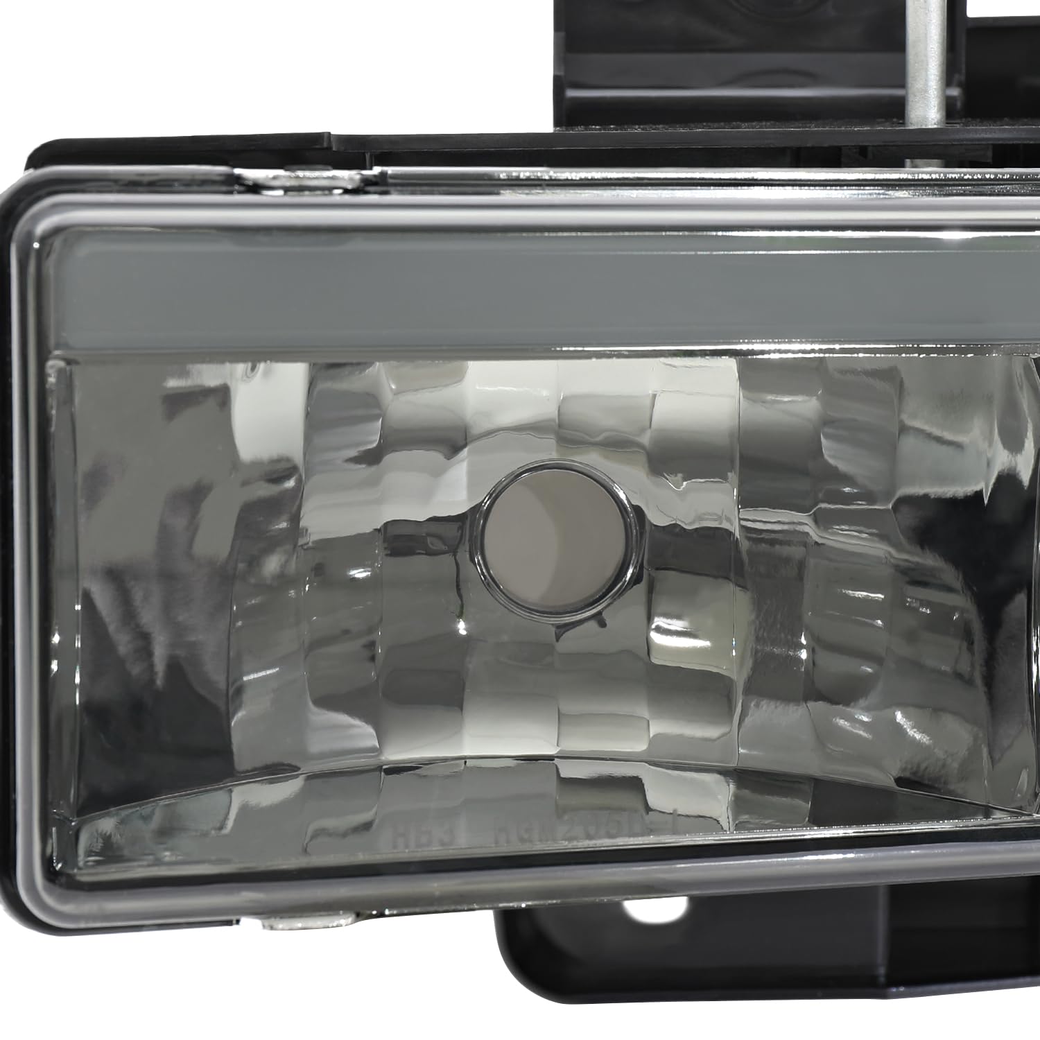 Smoke LED Tube Headlights + Bumper Parking + Corner Lights SPEC-D TUNING Compatible with 1994-1998 GMC C10 Pickup Sierra Suburban Yukon Left + Right Pair Assembly