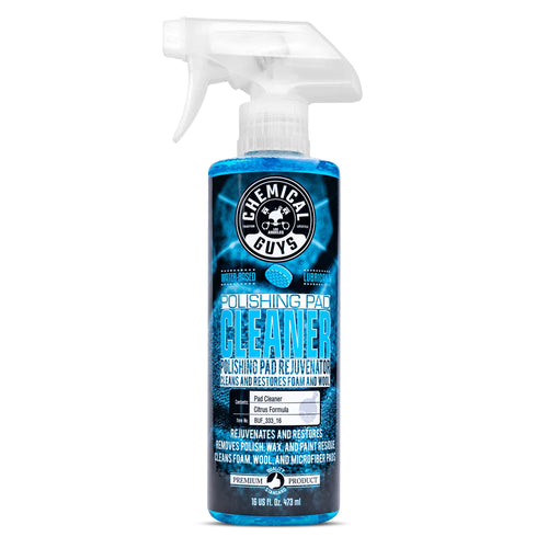 Chemical Guys Foam and Wool Polishing Pad Cleaner BUF_333_16, Citrus-Based, 16 fl oz