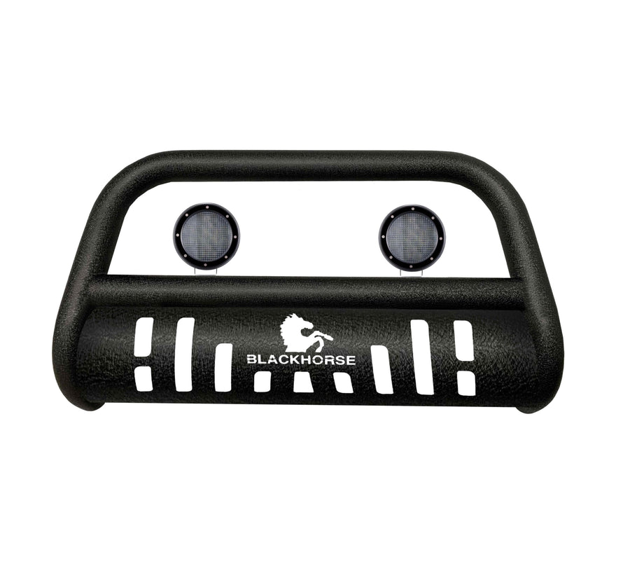 Bull Bar-T Kit Black Horse Textured Black Compatible with 2018-2024 GMC Terrain|2018-2024 Chevrolet Equinox-CBT-C292SP-PLFB