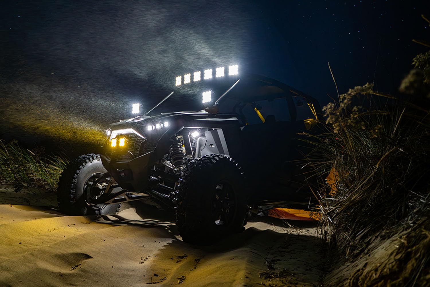Diode Dynamics SS3 LED Pod Light Kit Bumper compatible with Polaris RZR Pro 2020-2023, White SAE Fog Sport