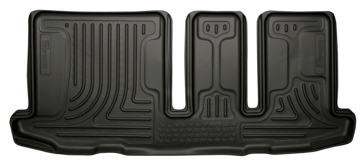 Weatherbeater Husky Liners Floor Mats | Fits 2013-2020 Nissan Pathfinder; 2014-2020 Infiniti QX60; 2013 Infiniti JX35 | 3rd Row, 1-pc Black - 19661